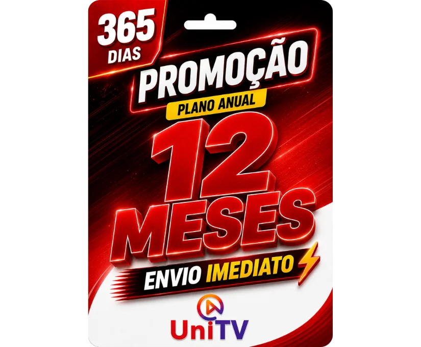 uni 12 meses unico Recarga UniTV - Anual