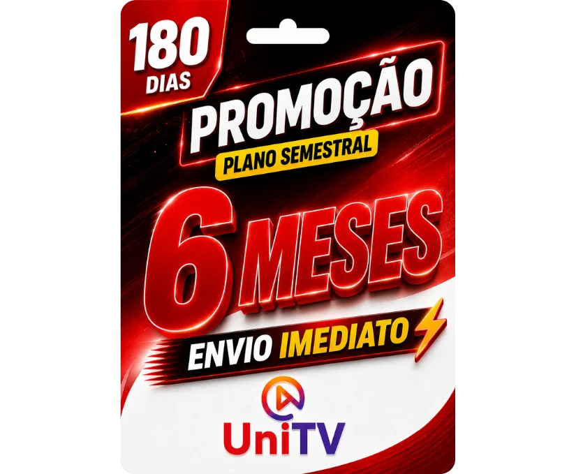 uni 6 meses unico UniTV - Semestral